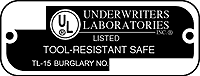 UL 687 TL-15 Label