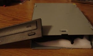 Homemade Computer CDROM Player Diversion Hidden Gun Safe