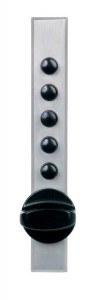 Simplex mechanical pushbutton combination lock
